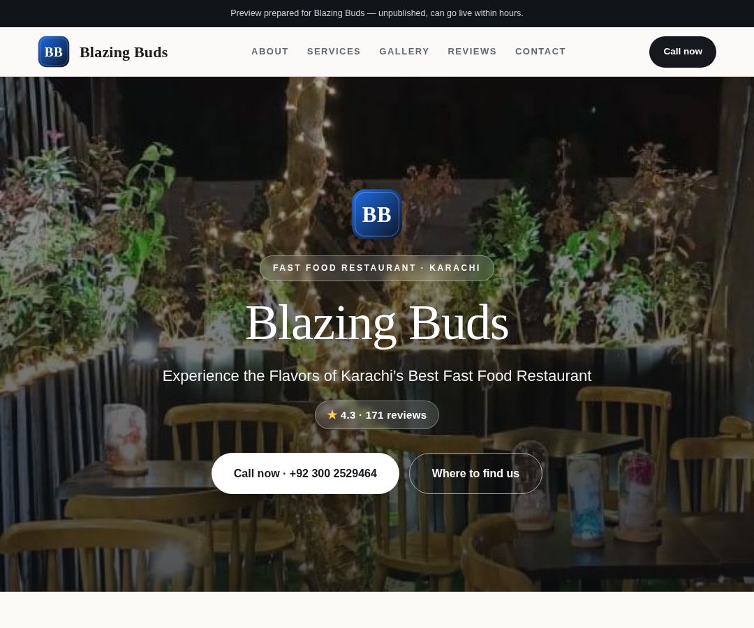 Blazing Buds
