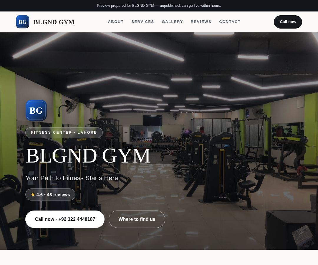 BLGND GYM