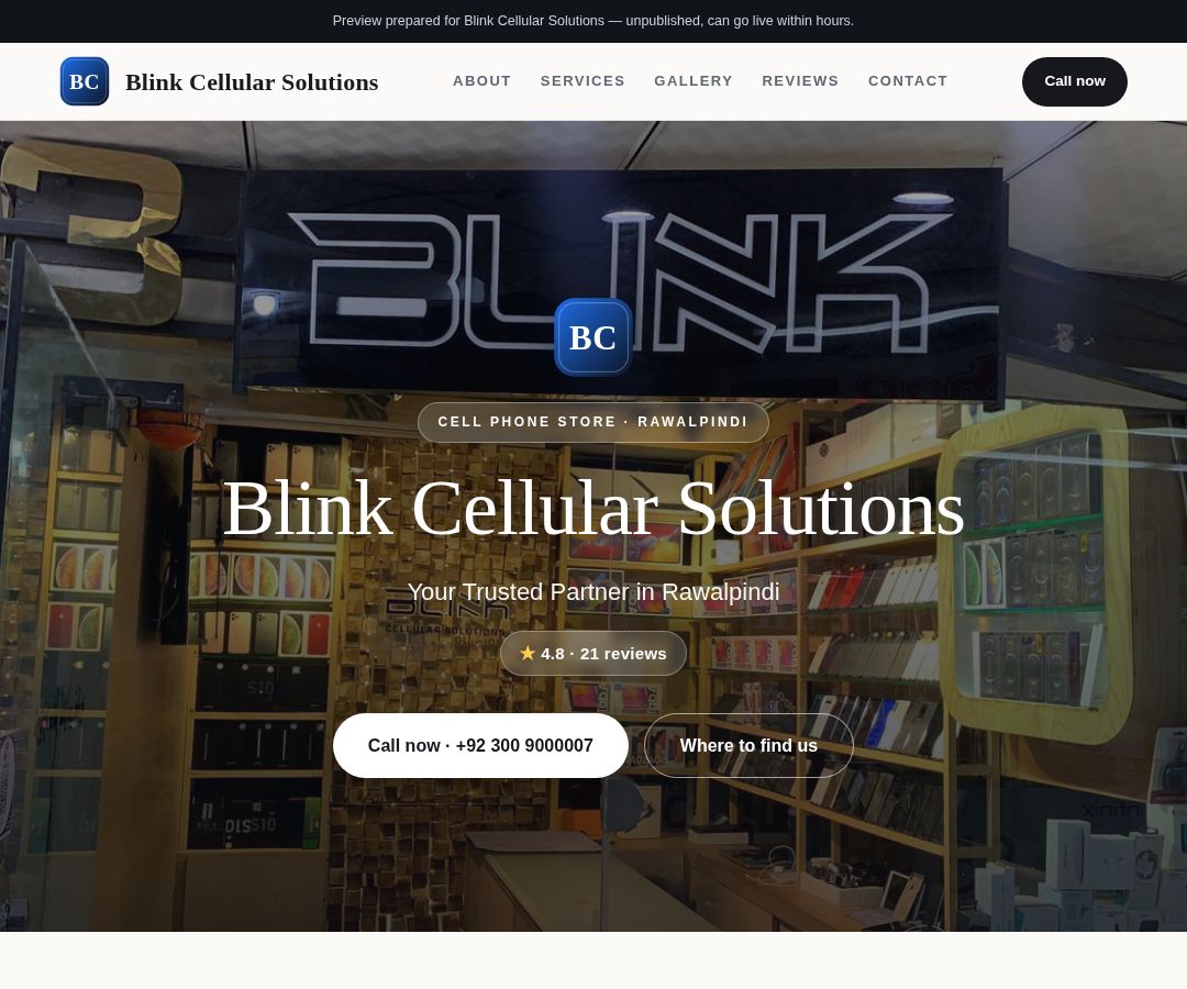 Blink Cellular Solutions