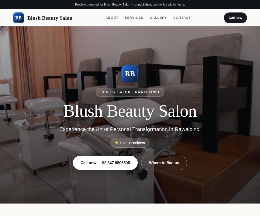 Blush Beauty Salon