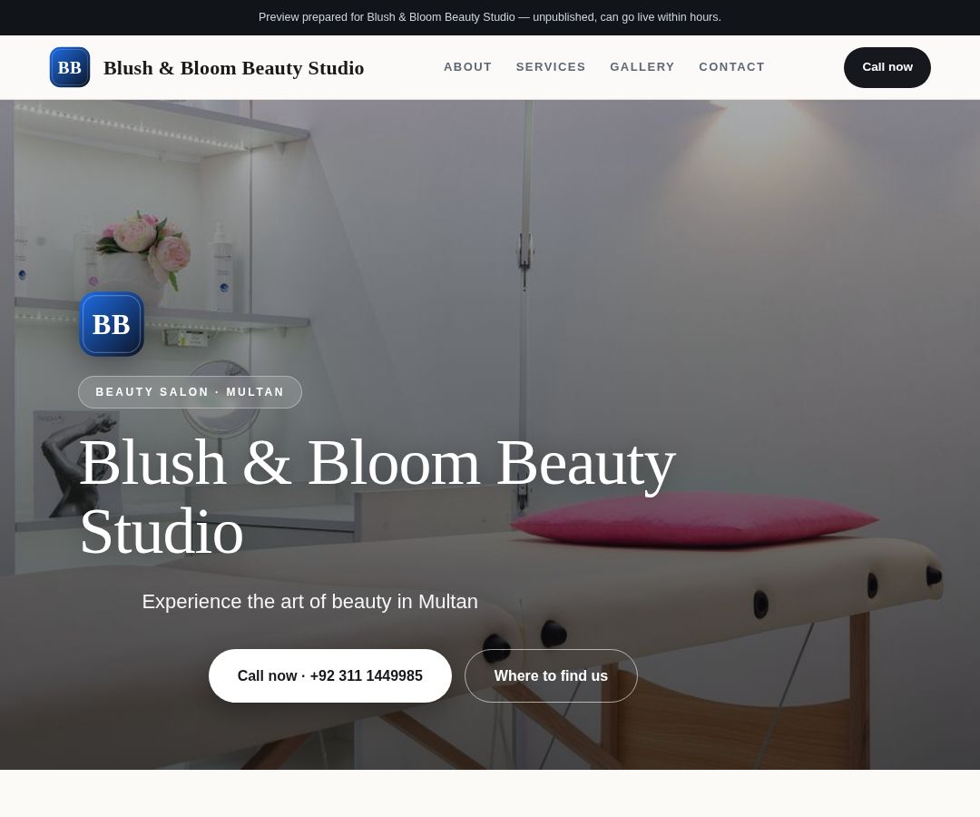 Blush & Bloom Beauty Studio