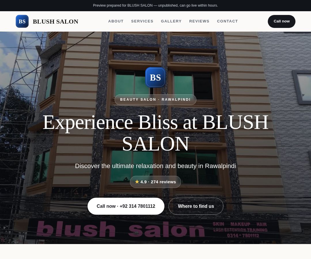 BLUSH SALON