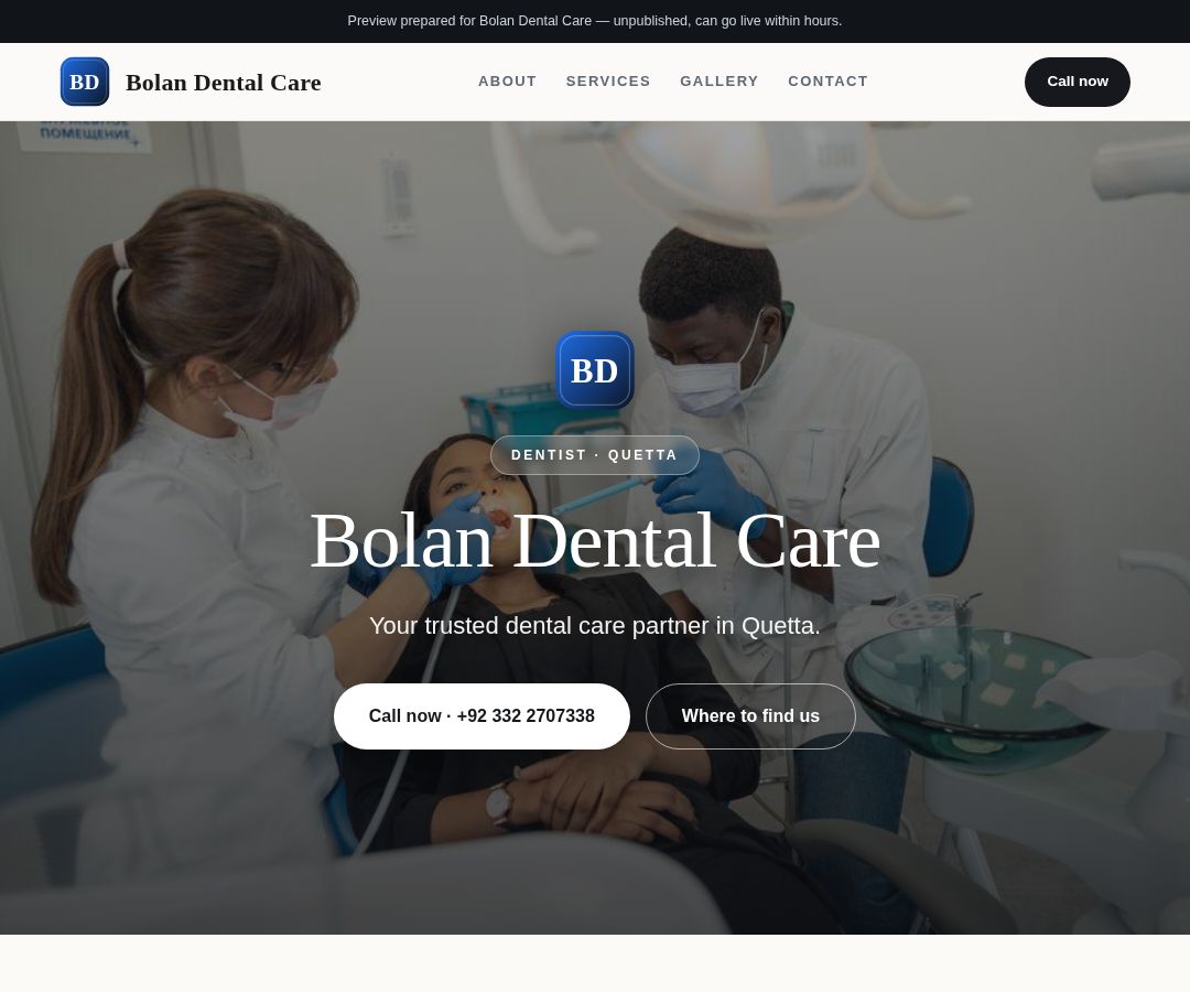 Bolan Dental Care