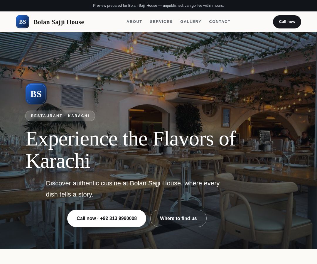 Bolan Sajji House