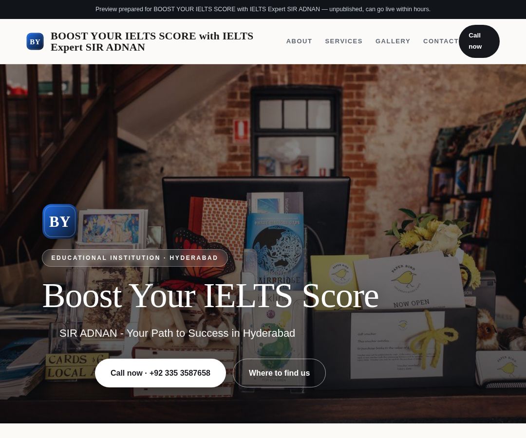 BOOST YOUR IELTS SCORE with IELTS Expert SIR ADNAN