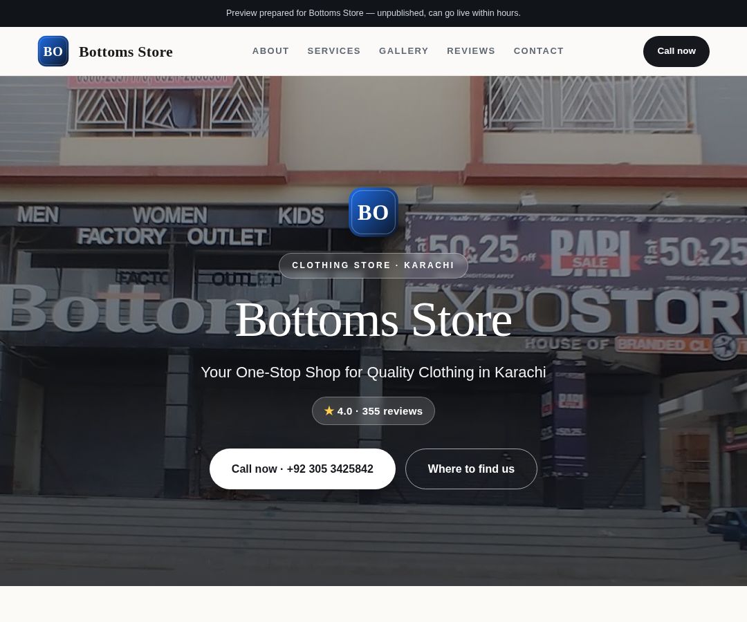 Bottoms Store