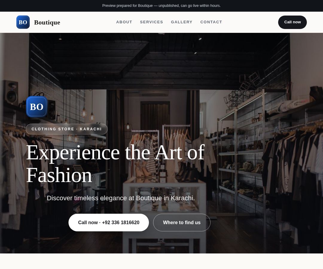 Boutique