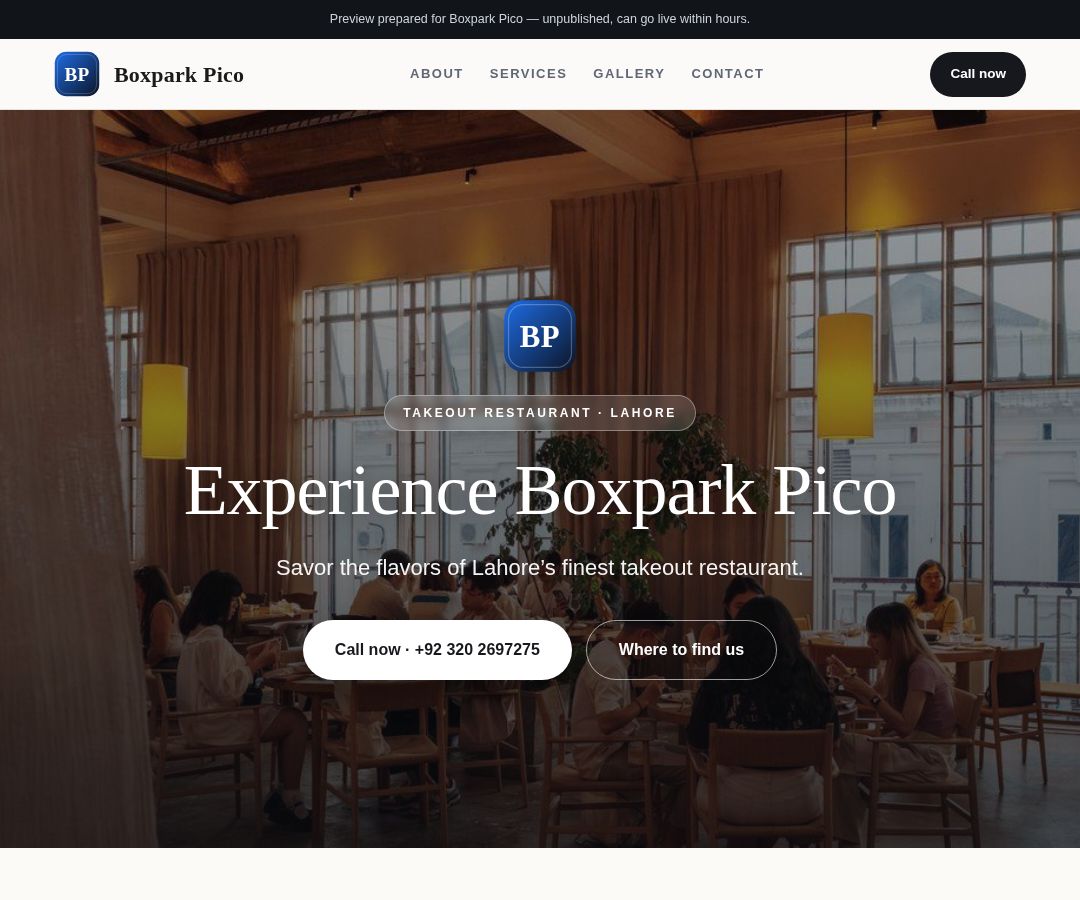 Boxpark Pico