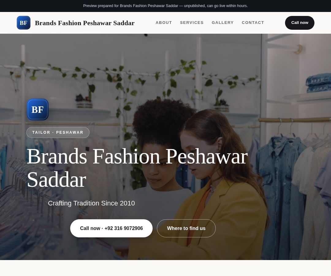 Brands Fashion Peshawar Saddar