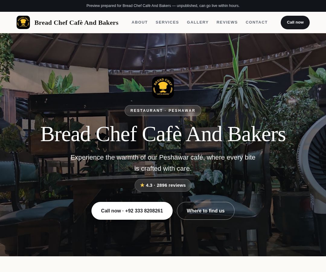 Bread Chef Cafè And Bakers