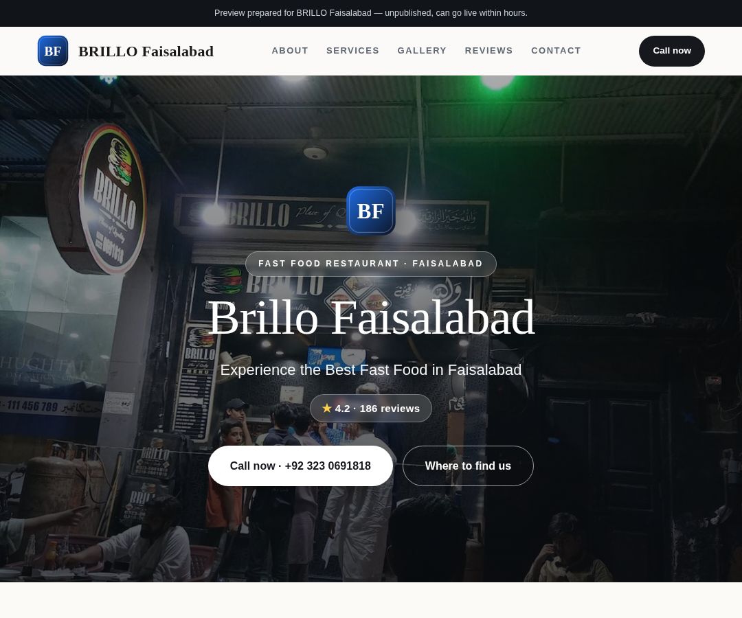 BRILLO Faisalabad