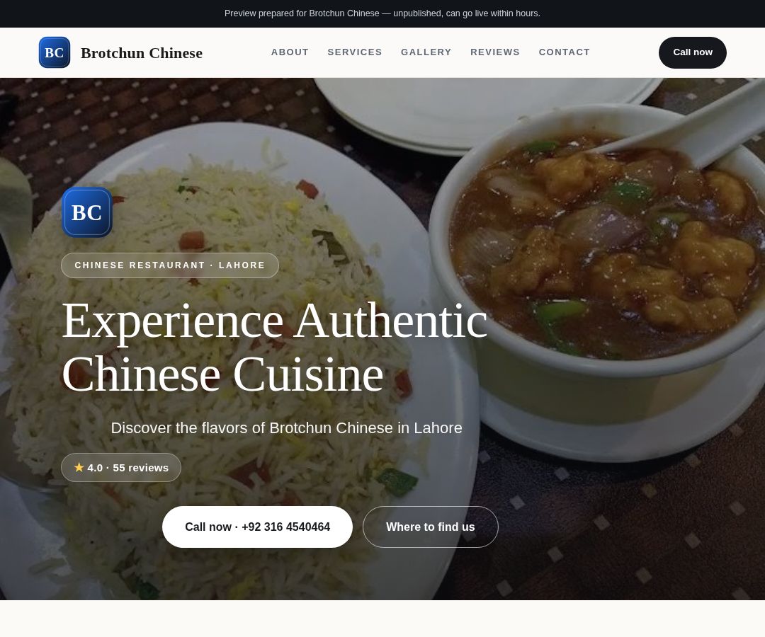 Brotchun Chinese