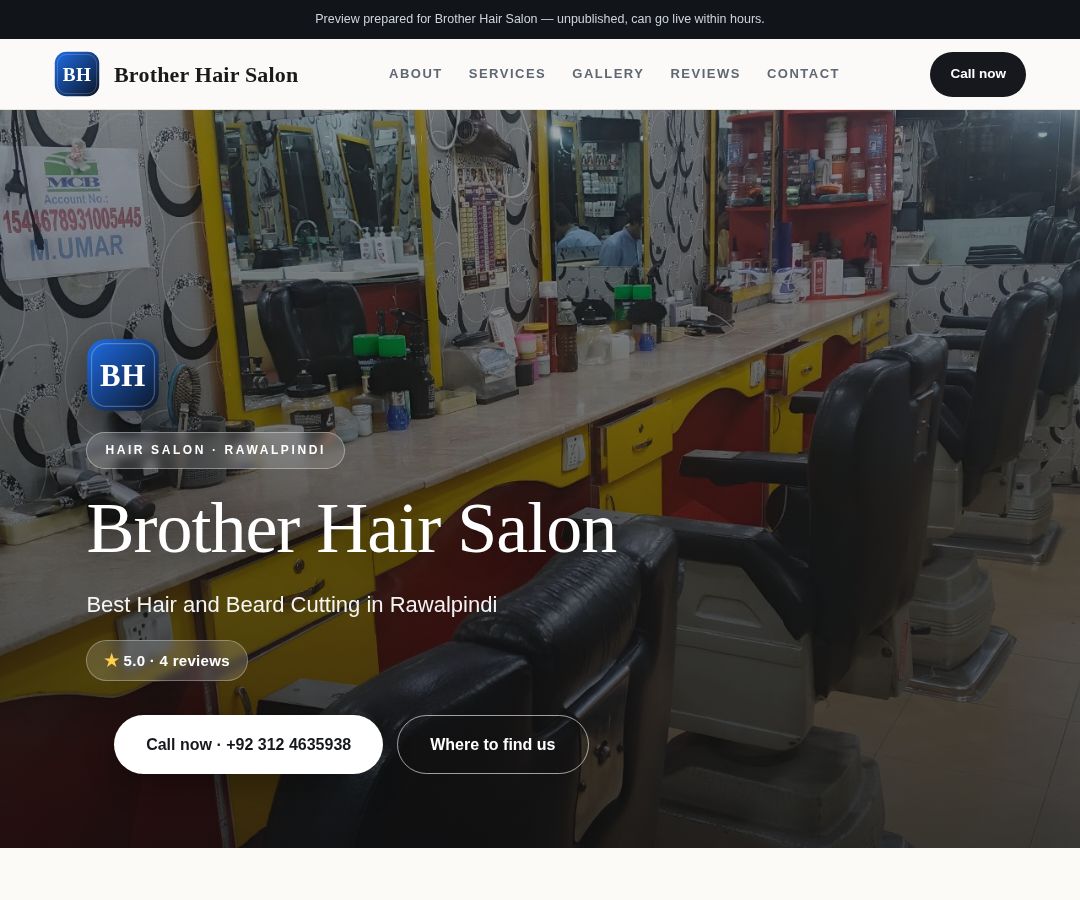 Brother Hair Salon
