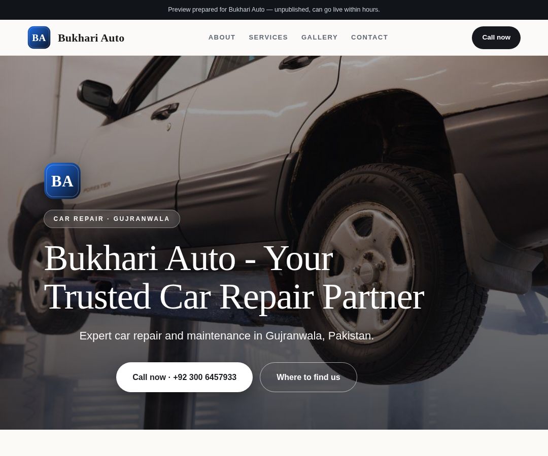 Bukhari Auto