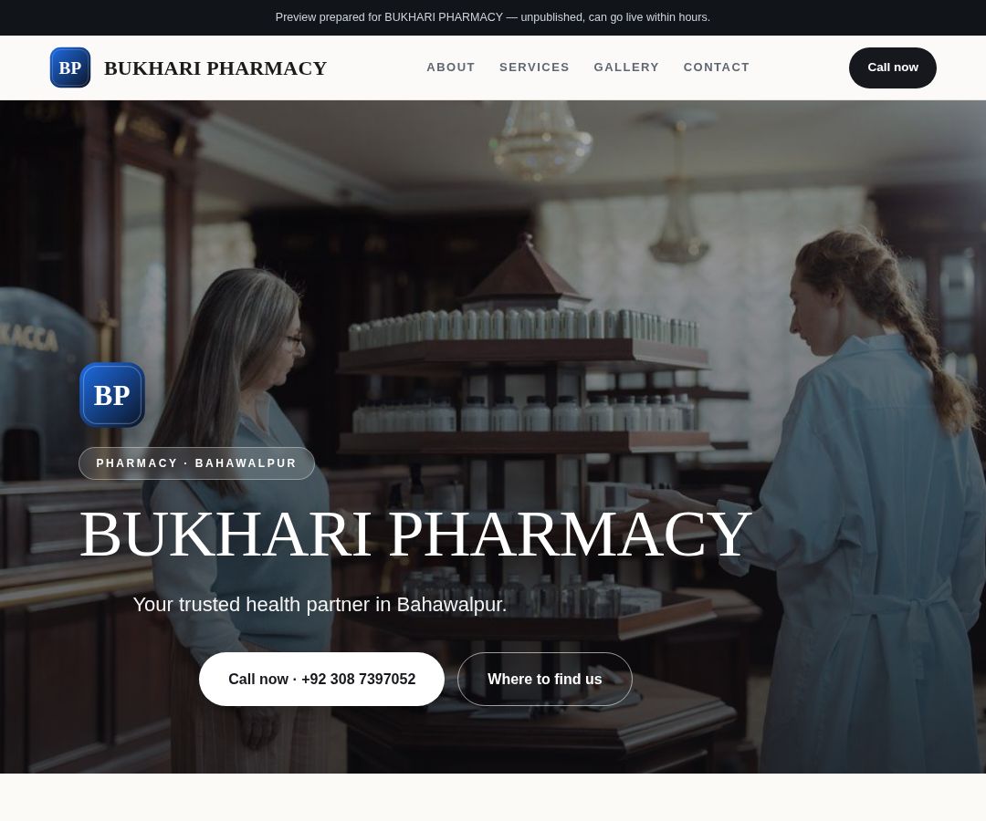 BUKHARI PHARMACY