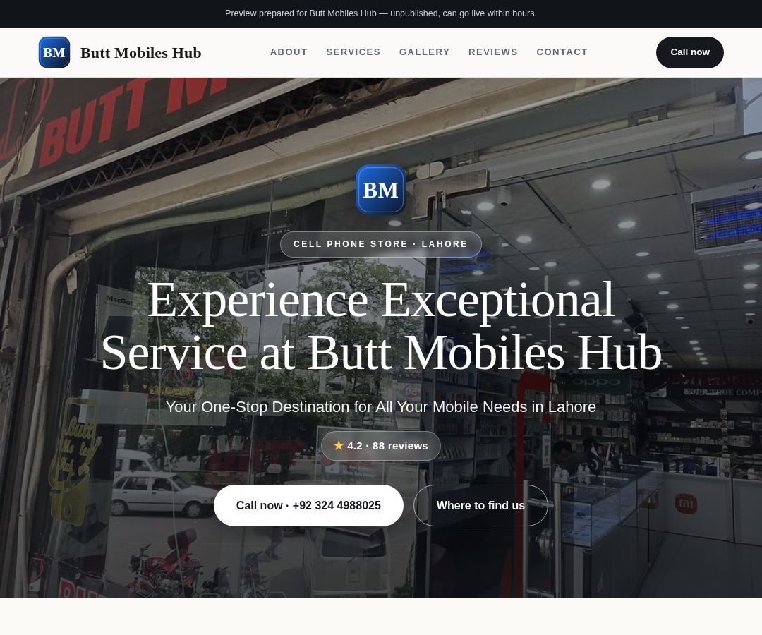 Butt Mobiles Hub
