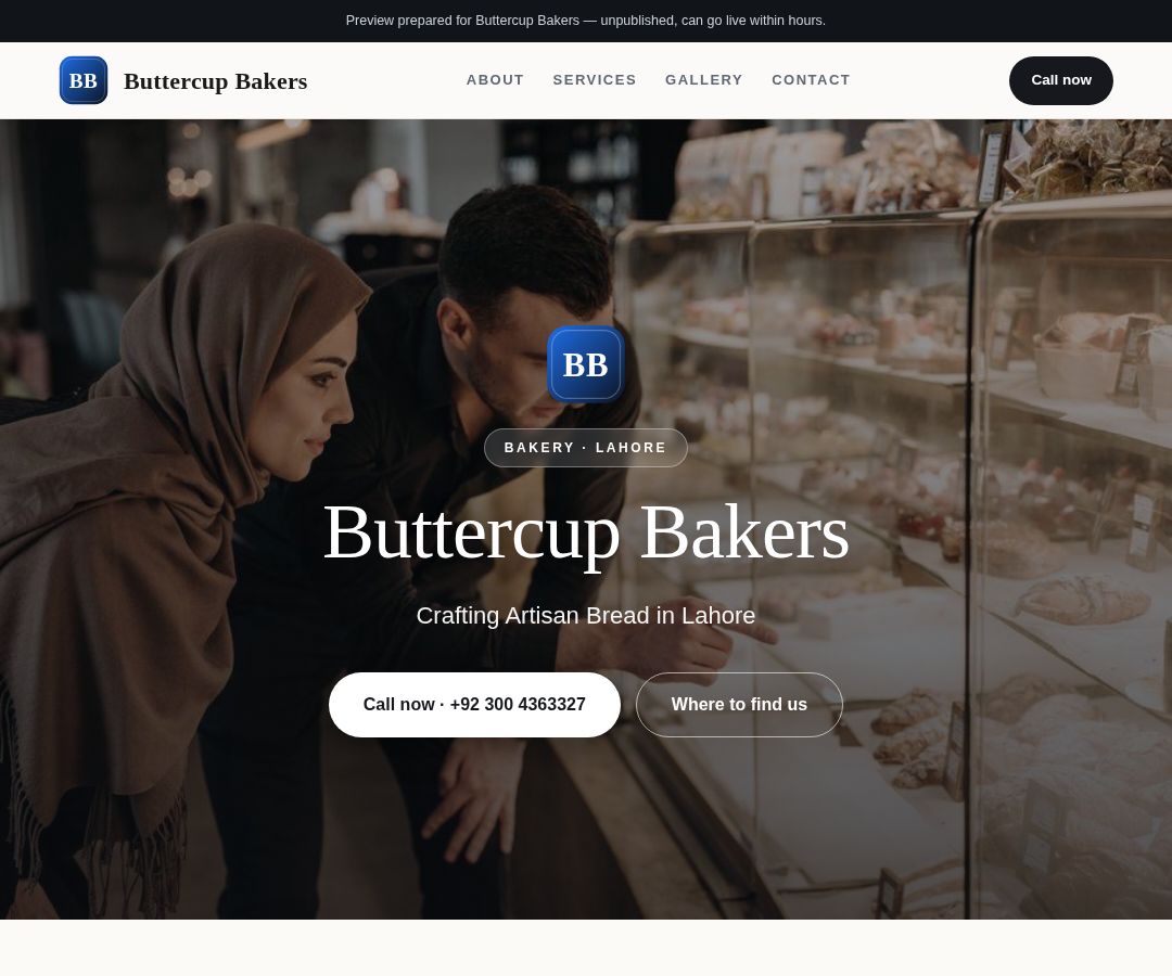 Buttercup Bakers