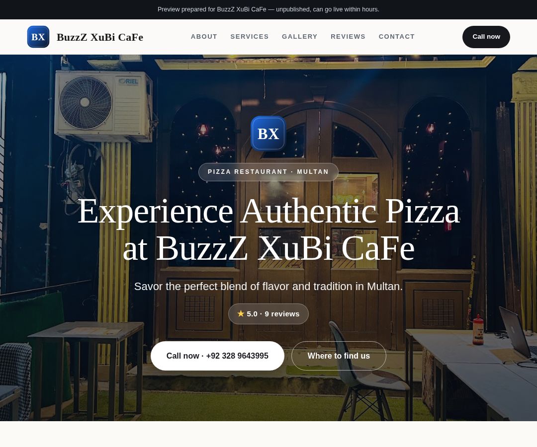 BuzzZ XuBi CaFe