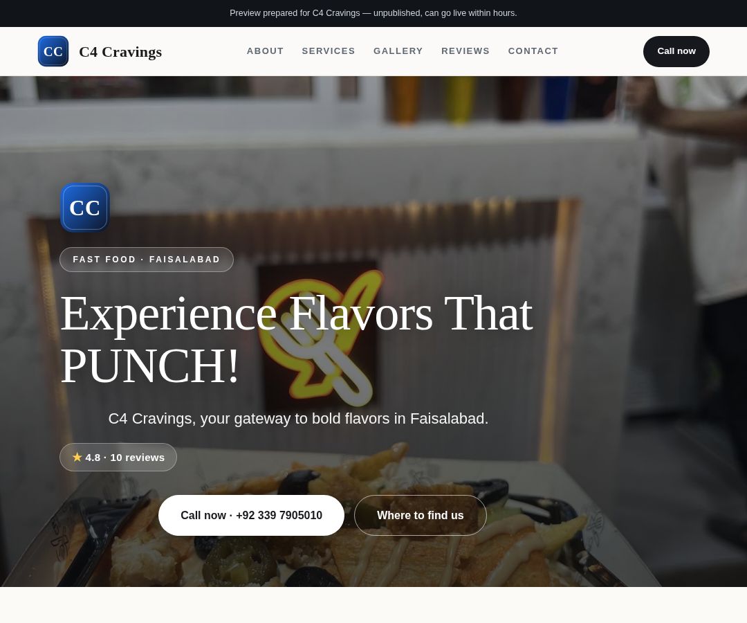 C4 Cravings