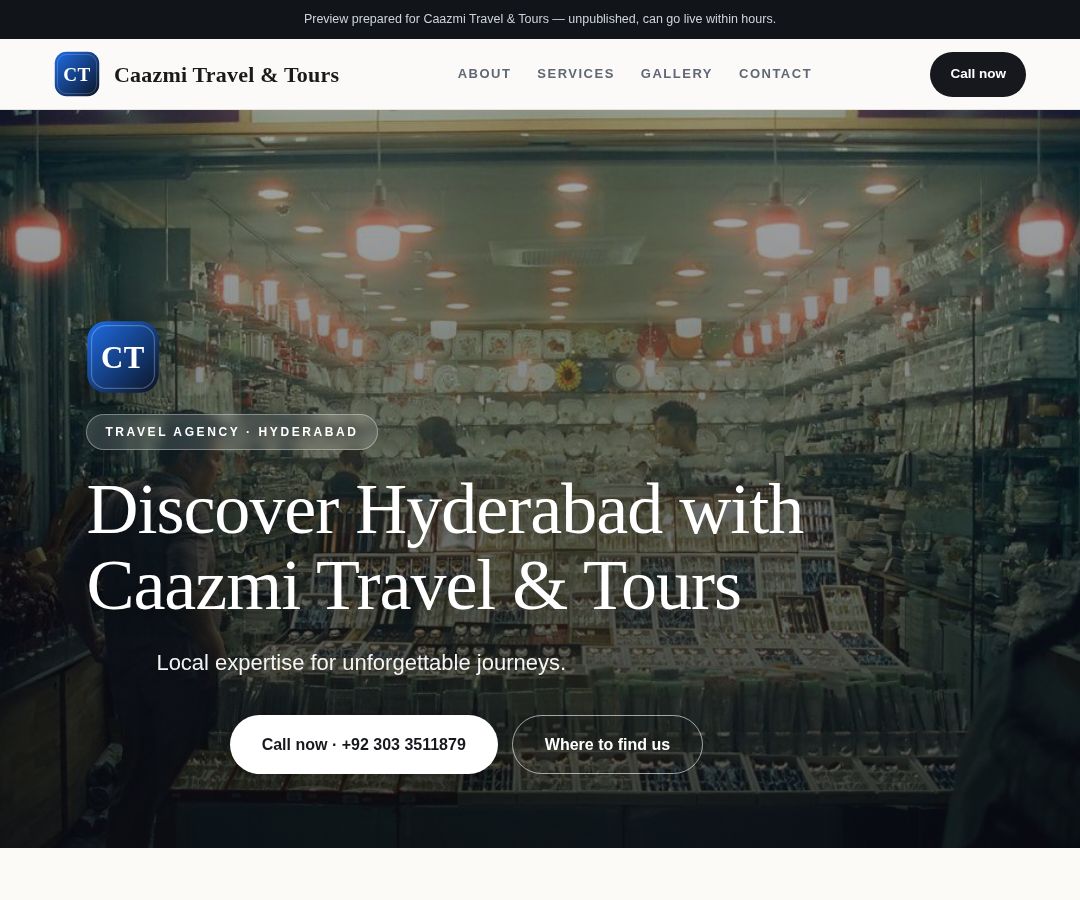 Caazmi Travel & Tours