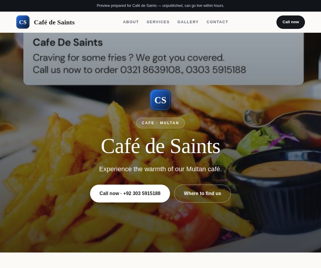 Café de Saints