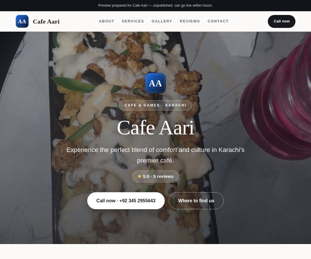 Cafe Aari