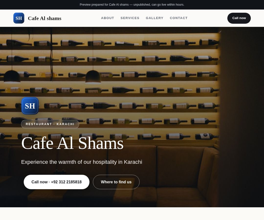 Cafe Al shams