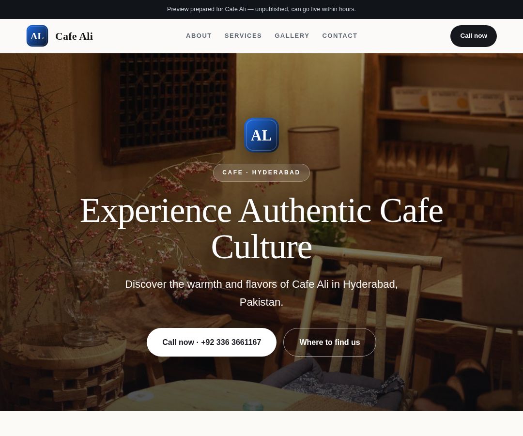 Cafe Ali