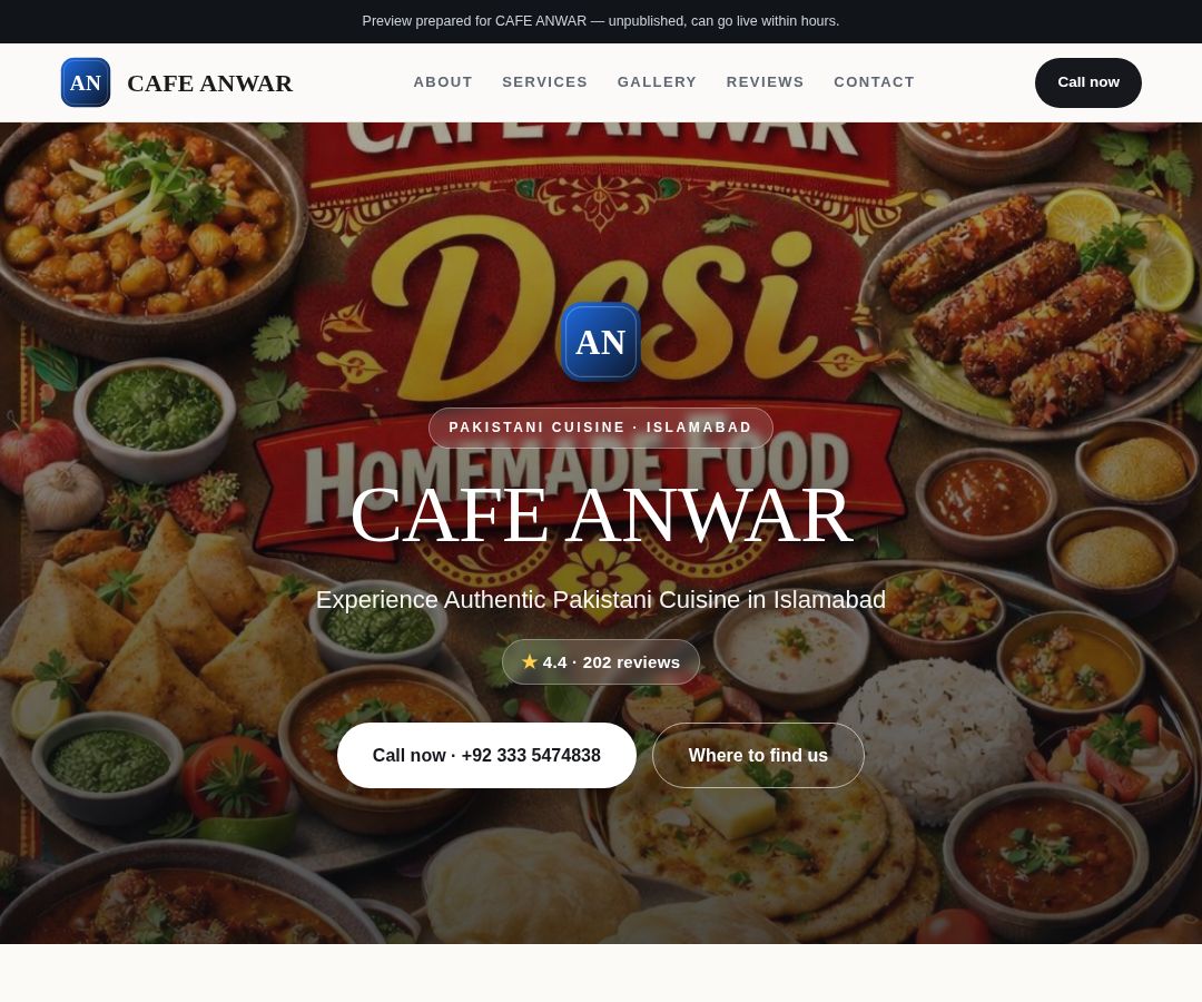 CAFE ANWAR