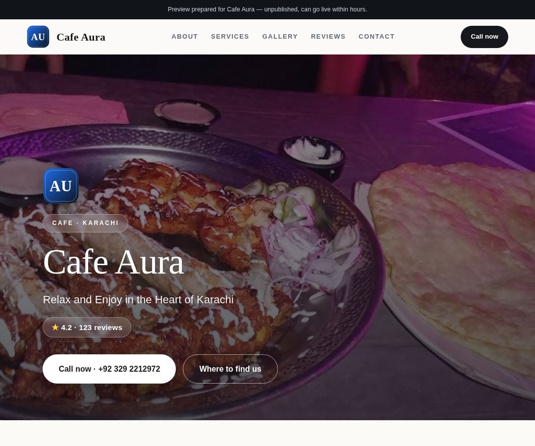 Cafe Aura