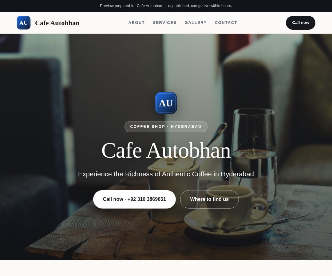 Cafe Autobhan