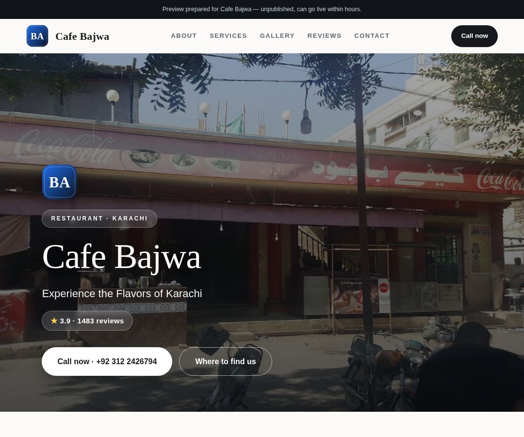 Cafe Bajwa