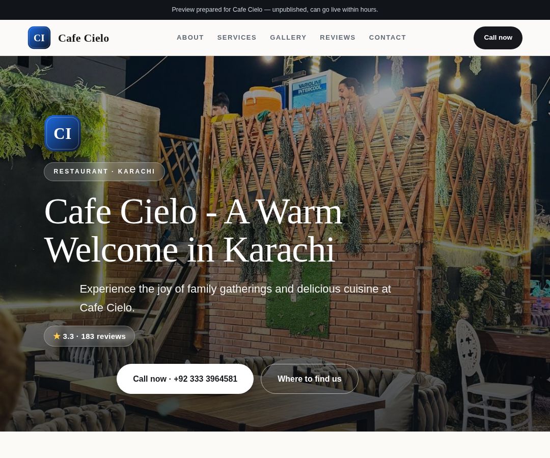 Cafe Cielo
