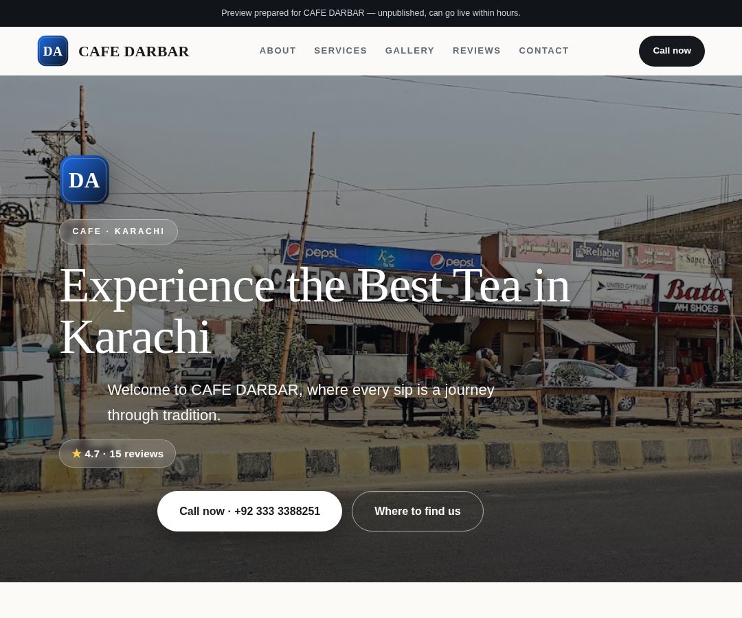 CAFE DARBAR