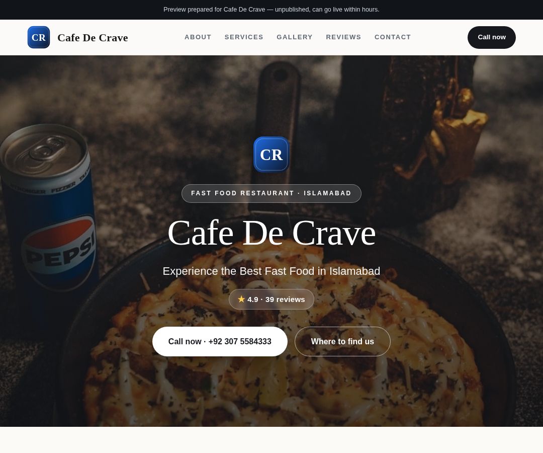 Cafe De Crave