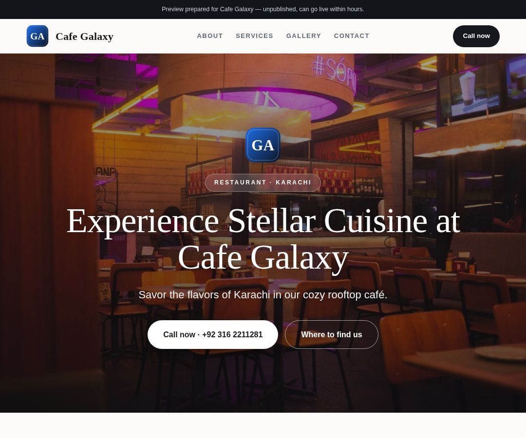 Cafe Galaxy