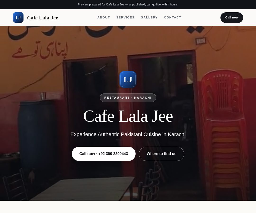 Cafe Lala Jee