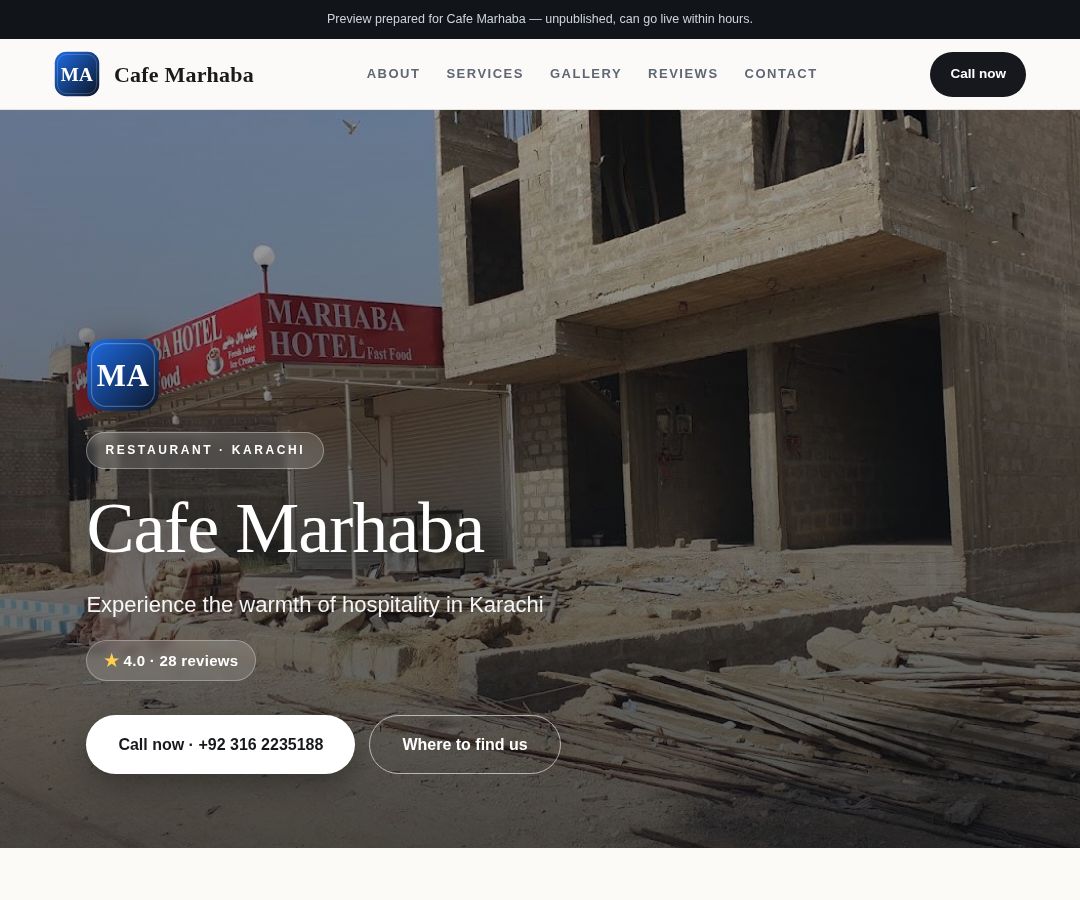 Cafe Marhaba