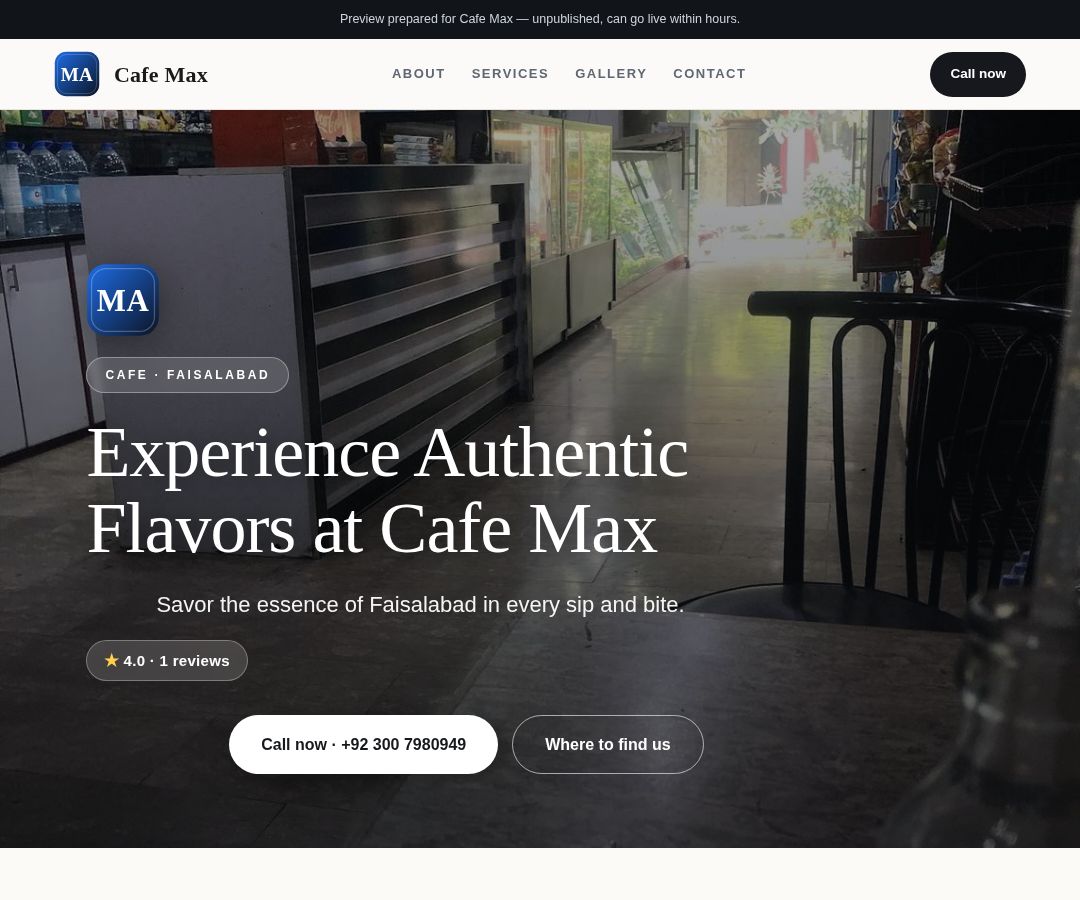 Cafe Max