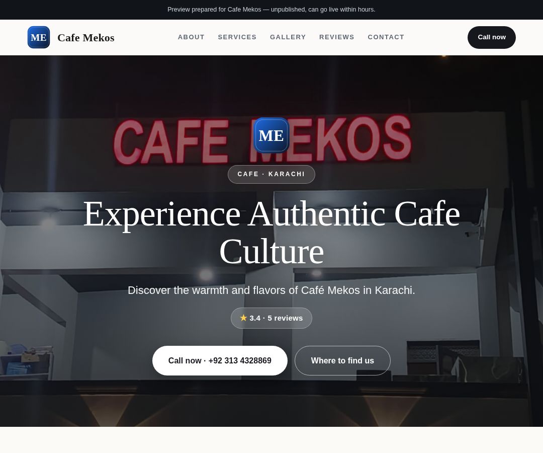 Cafe Mekos