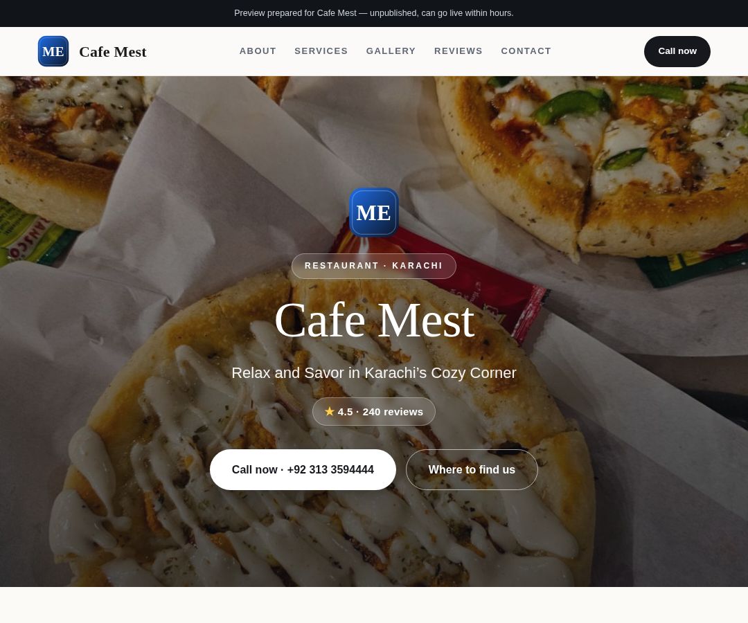 Cafe Mest