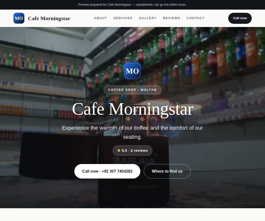Cafe Morningstar
