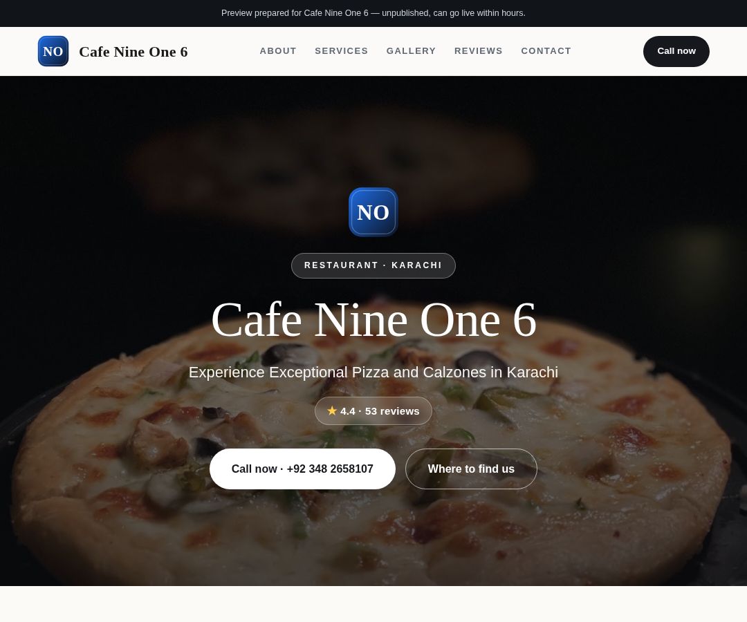 Cafe Nine One 6