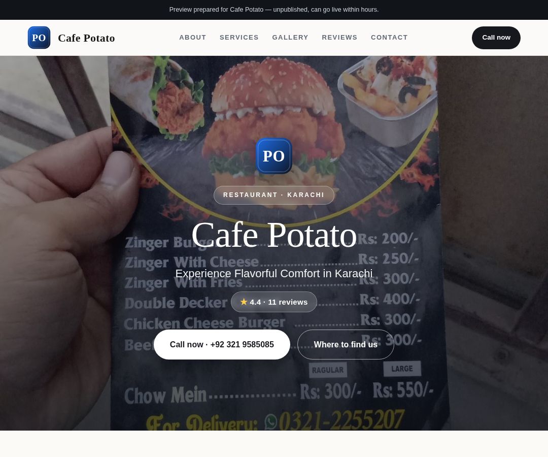 Cafe Potato