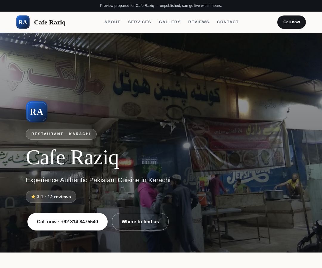 Cafe Raziq