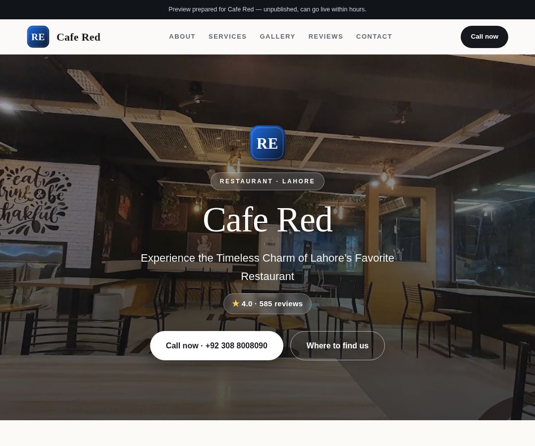 Cafe Red