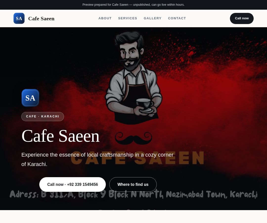 Cafe Saeen