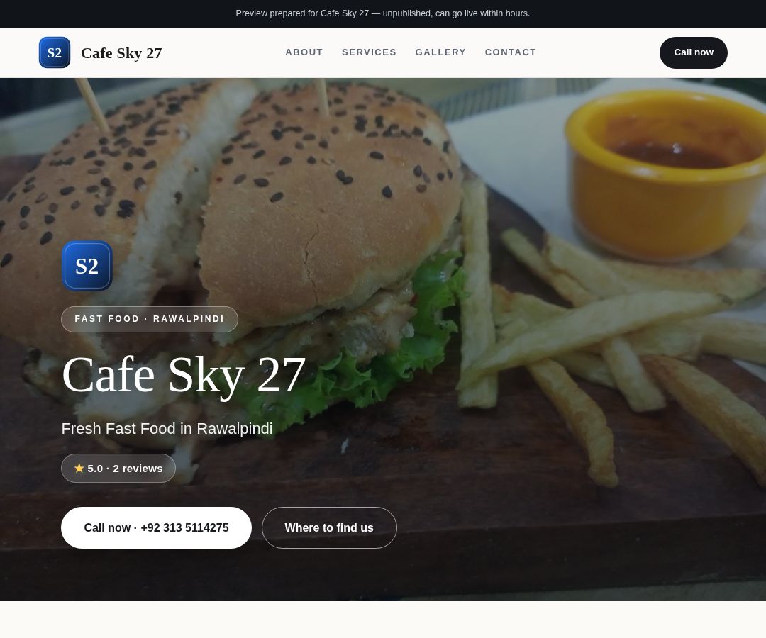 Cafe Sky 27