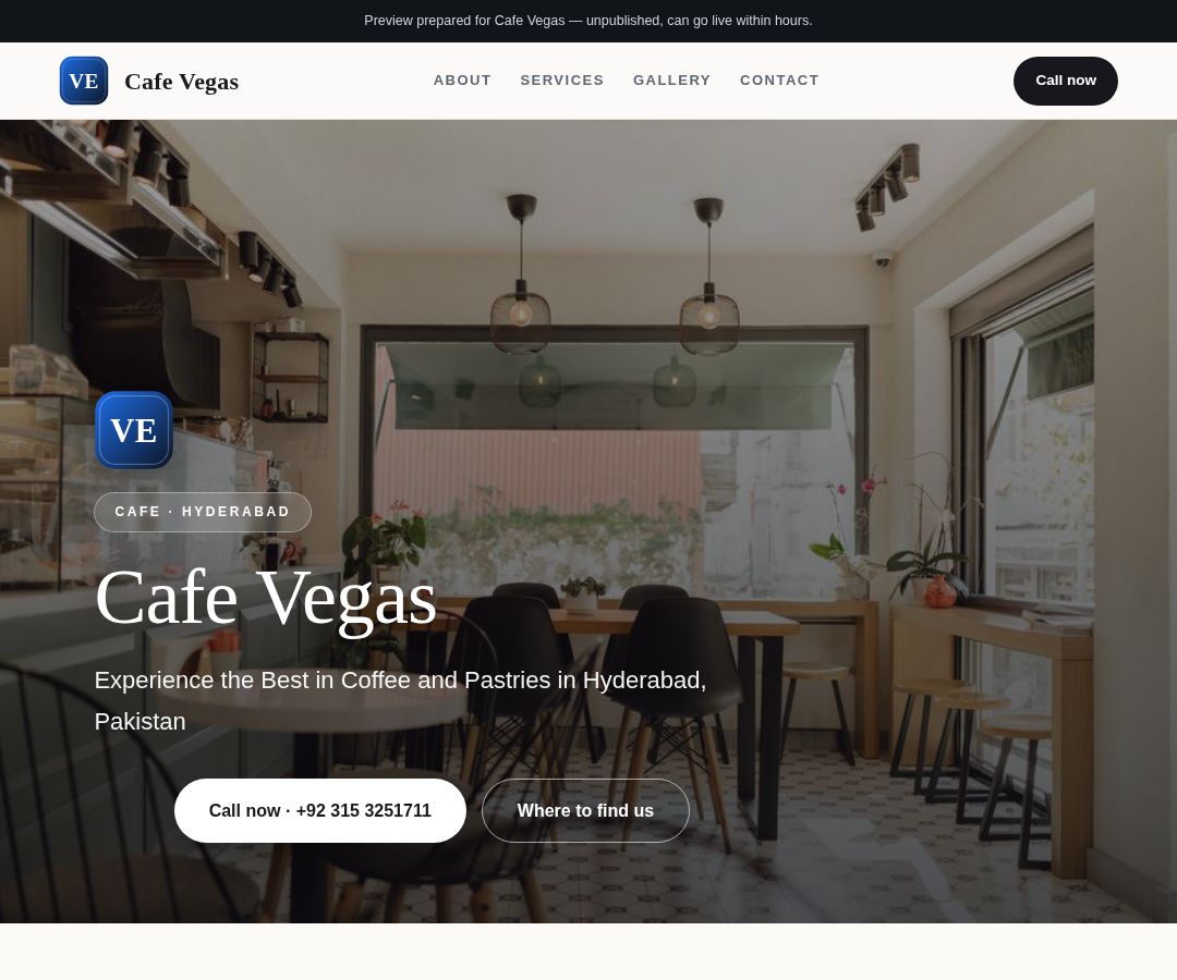 Cafe Vegas