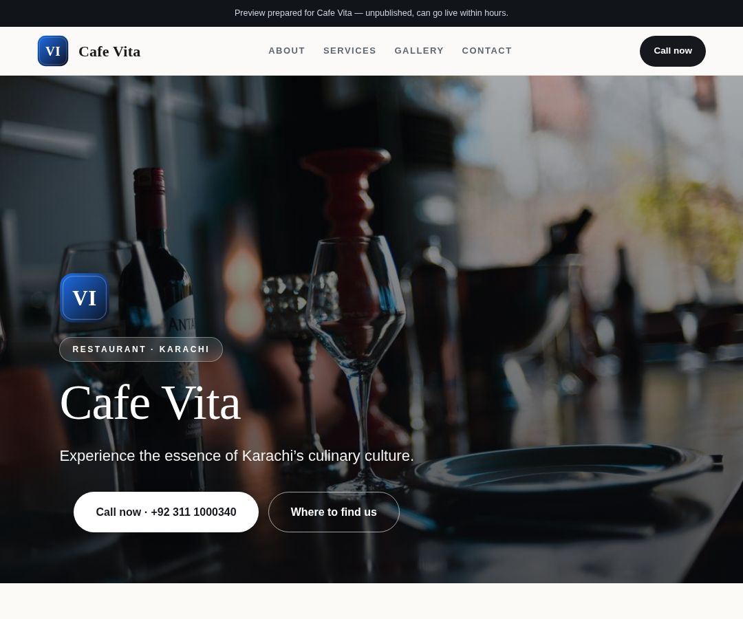 Cafe Vita